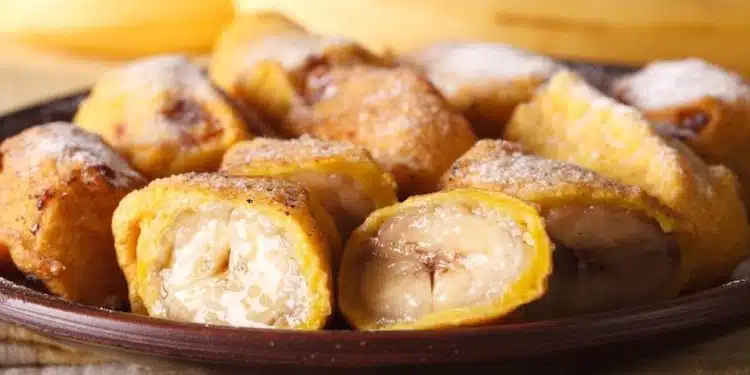banane fritte pastellate