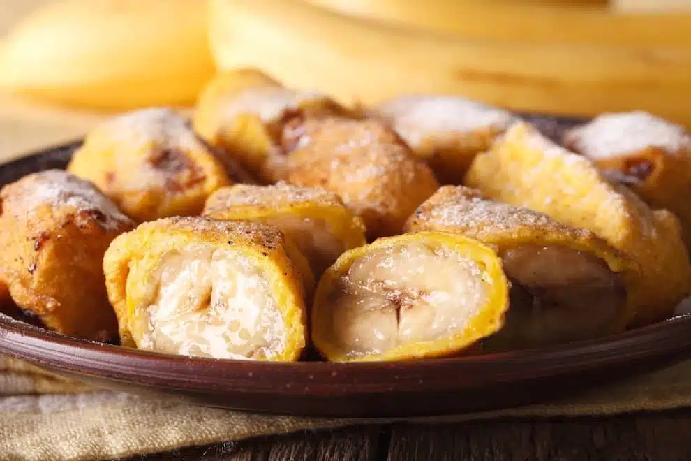 banane fritte pastellate