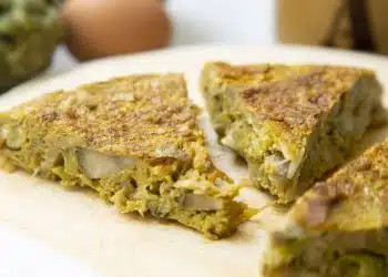 frittata di carciofi al forno