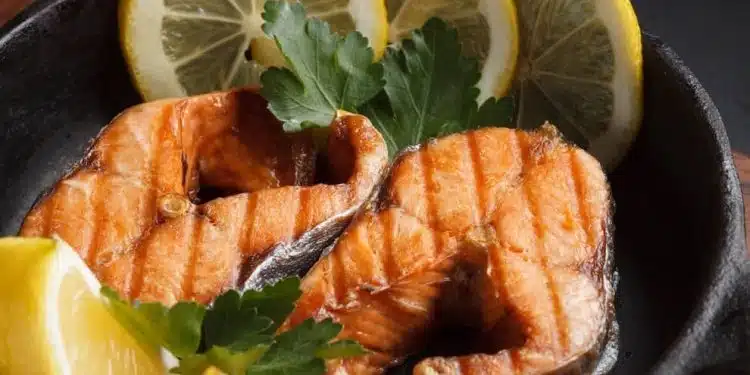 salmone in padella