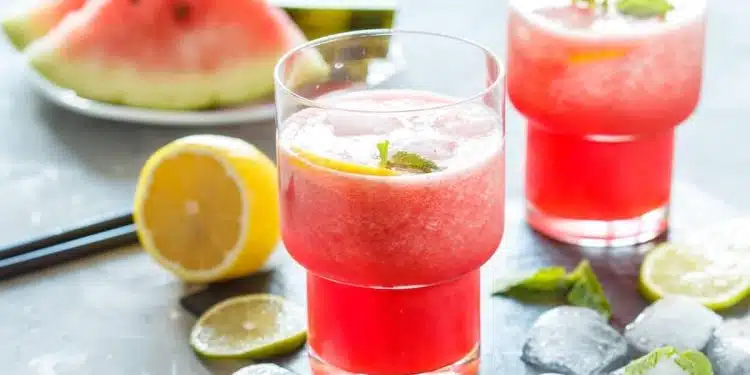 limonata all anguria fatta in casa
