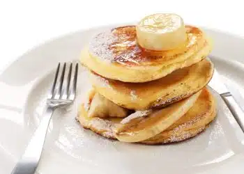 pancake alla banana senza latte