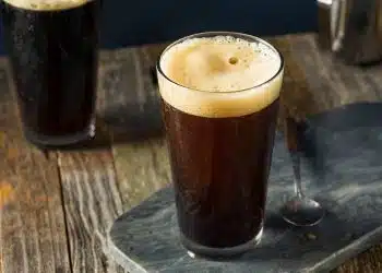 cold brew fatto in casa in bicchiere
