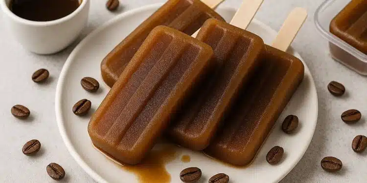 ghiaccioli al caffè fatti in casa