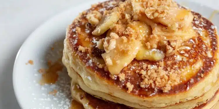 pancakes mele e cannella