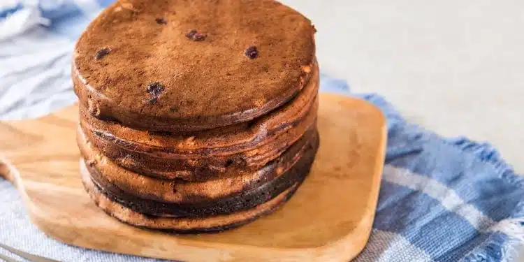 pancake al cioccolato per due persone