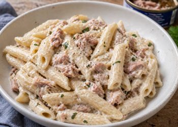 pasta tonno e philadelphia cremosa