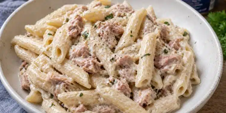 pasta tonno e philadelphia cremosa