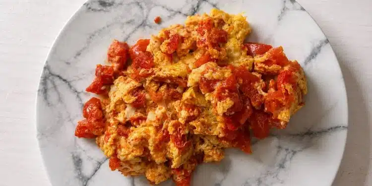 uova strapazzate al pomodoro