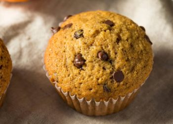 muffin alla zucca con gocce di cioccolato